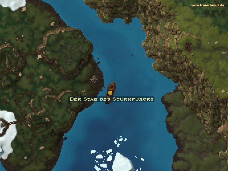 Der Stab des Sturmfurors (The Staff of Storm's Fury) Quest-Gegenstand WoW World of Warcraft 