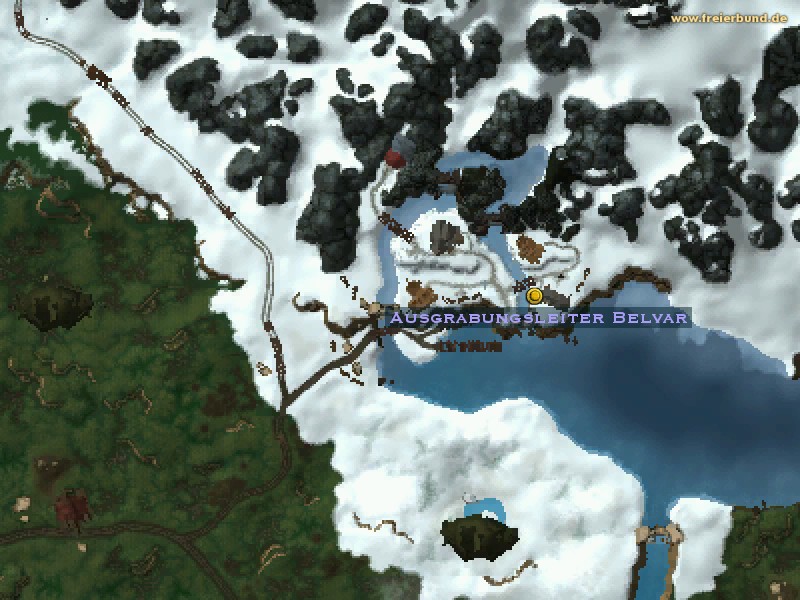 Ausgrabungsleiter Belvar (Prospector Belvar) Quest NSC WoW World of Warcraft 