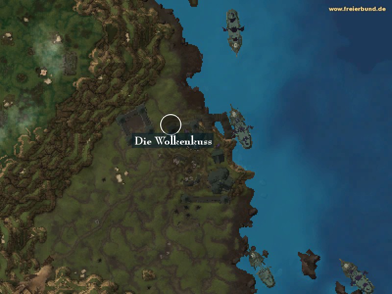 Die Wolkenkuss (The Cloudkisser) Landmark WoW World of Warcraft 