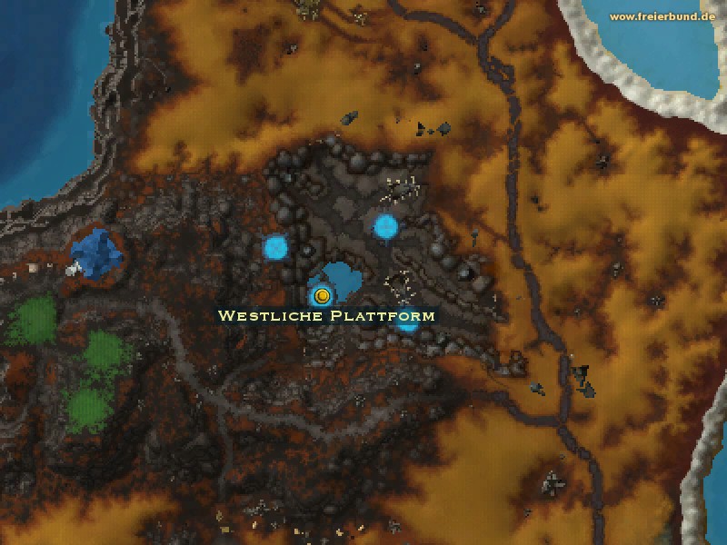Westliche Plattform (West Platform) Quest-Gegenstand WoW World of Warcraft 