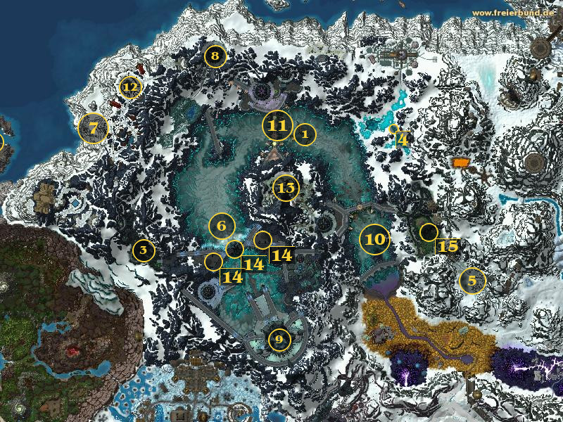 Erforscht Eiskrone (Explore Icecrown) Erfolg WoW World of Warcraft 