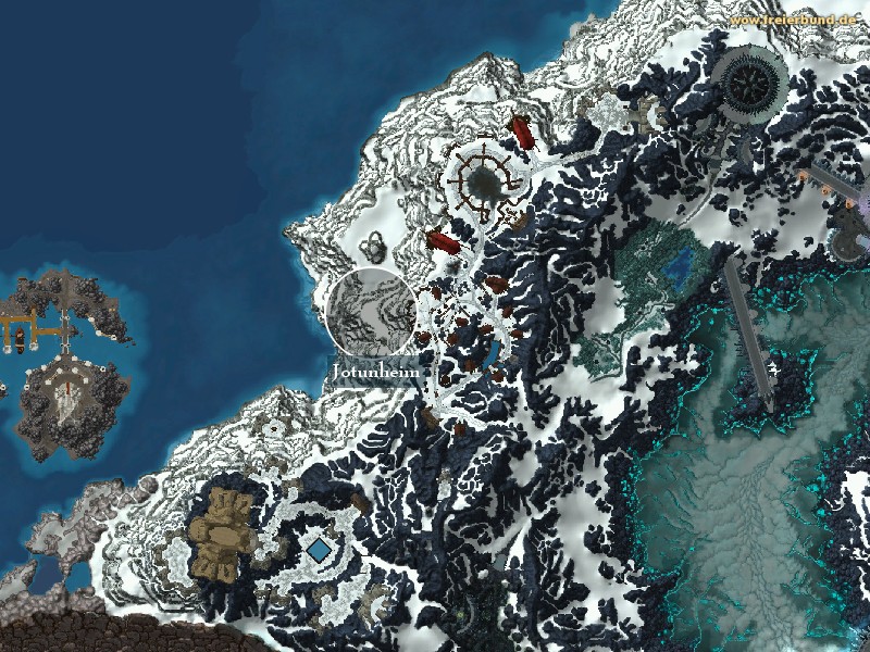 Jotunheim (Jotunheim) Landmark WoW World of Warcraft 