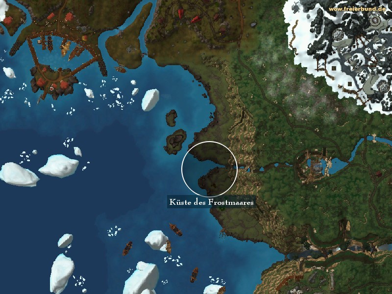 Küste des Frostmaares (Chillmere Coast) Landmark WoW World of Warcraft 