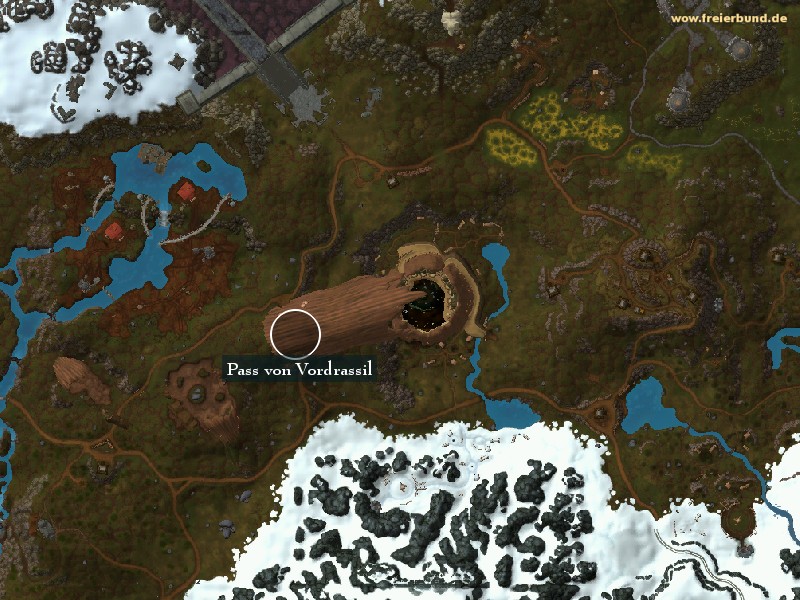 Pass von Vordrassil (Vordrassil Pass) Landmark WoW World of Warcraft 