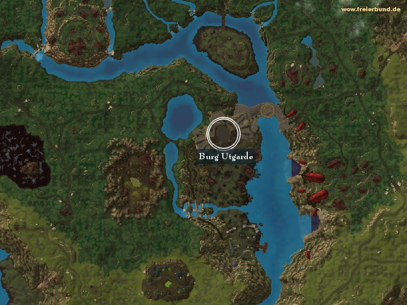 Burg Utgarde (Utgarde Keep) Landmark WoW World of Warcraft 