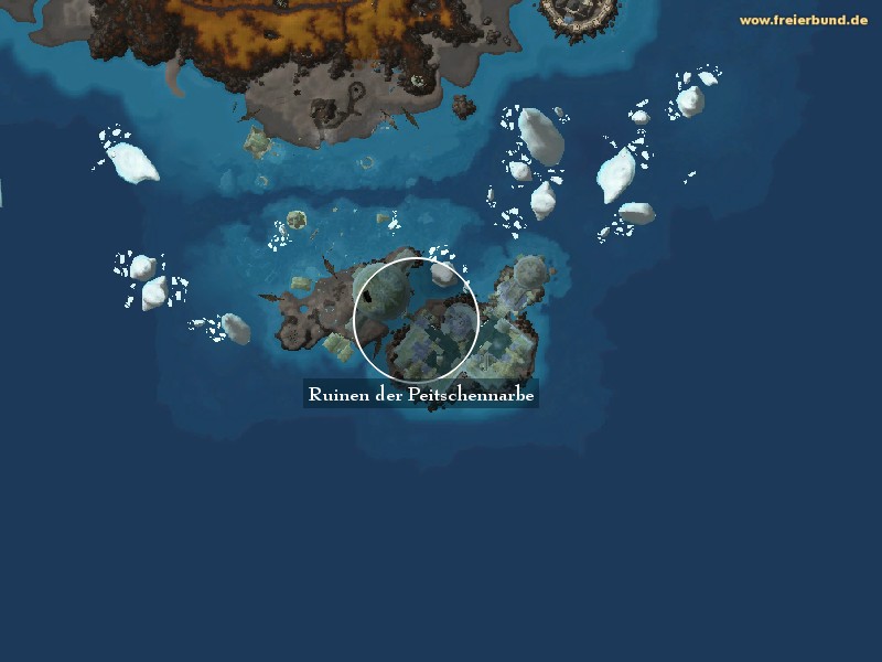 Ruinen der Peitschennarbe (Riplash Ruins) Landmark WoW World of Warcraft 
