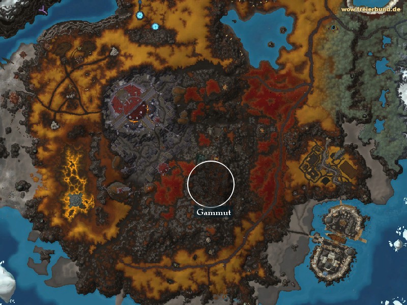 Gammut (Gammut) Landmark WoW World of Warcraft 