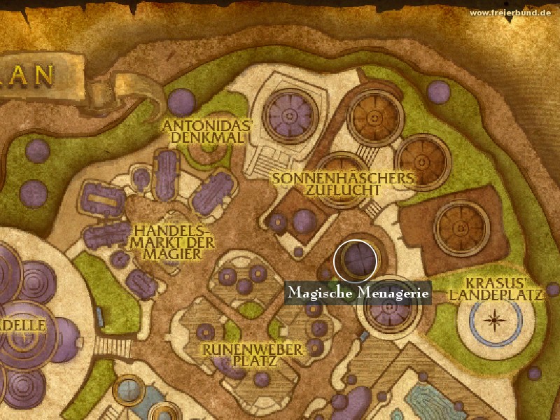 Magische Menagerie (Magical Menagerie) Landmark WoW World of Warcraft 