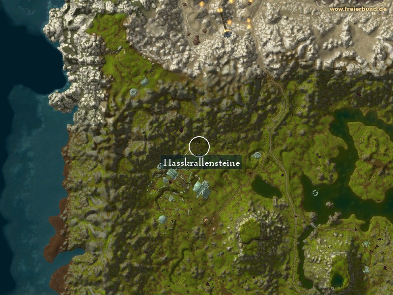 Hasskrallensteine (Hatetalon Stones) Landmark WoW World of Warcraft 