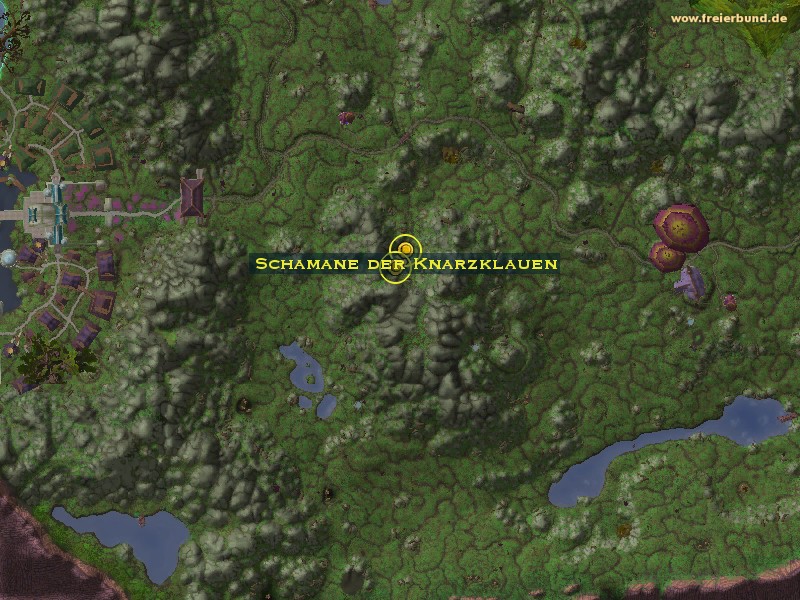 Schamane der Knarzklauen (Gnarlpine Shaman) Monster WoW World of Warcraft 