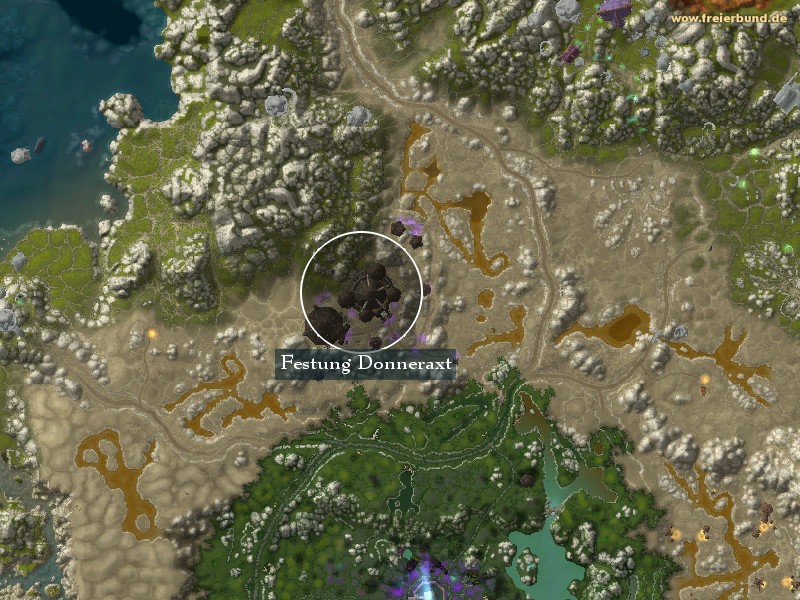 Festung Donneraxt (Thunder Axe Fortress) Landmark WoW World of Warcraft 