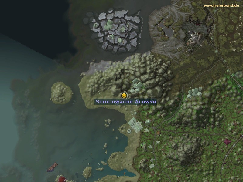 Schildwache Aluwyn (Sentinel Aluwyn) Quest NSC WoW World of Warcraft 