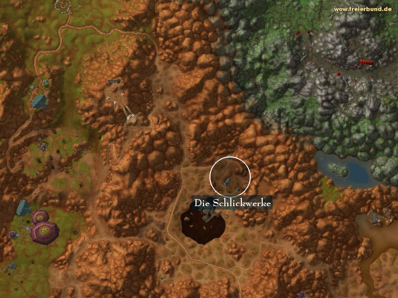 Die Schlickwerke (The Sludgewerks) Landmark WoW World of Warcraft 