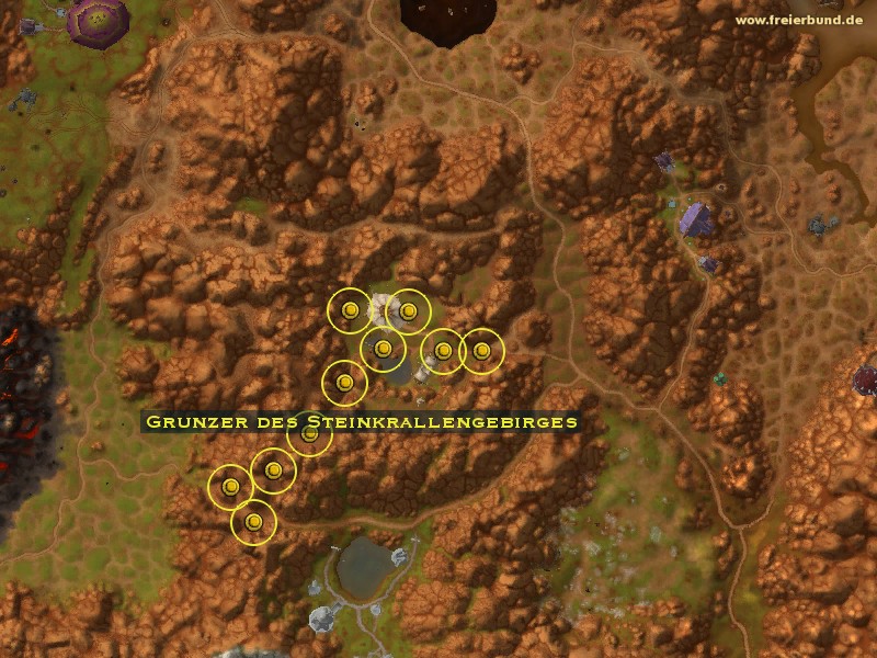 Grunzer des Steinkrallengebirges (Stonetalon Grunt) Monster WoW World of Warcraft 