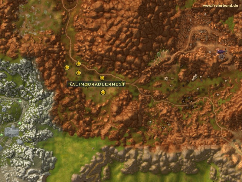 Kalimdoradlernest (Kalimdor Eagle Nest) Quest-Gegenstand WoW World of Warcraft 