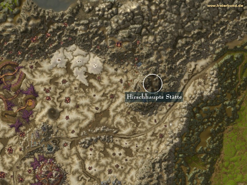 Hirschhaupts Stätte (Staghelm's Point) Landmark WoW World of Warcraft 