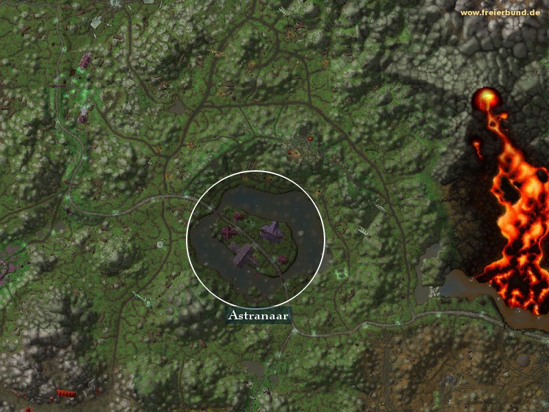 Astranaar (Astranaar) Landmark WoW World of Warcraft 