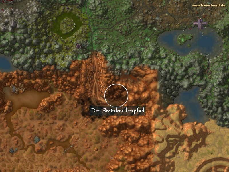 Der Steinkrallenpfad (The Talondeep Path) Landmark WoW World of Warcraft 