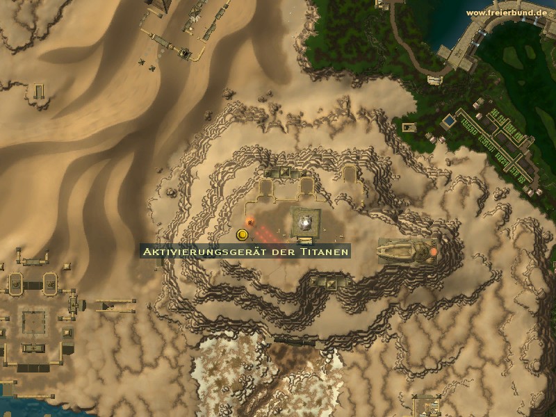 Aktivierungsgerät der Titanen (Titan Activation Device) Quest-Gegenstand WoW World of Warcraft 