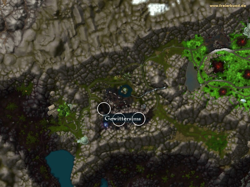 Gewittersims (The Lightning Ledge) Landmark WoW World of Warcraft 