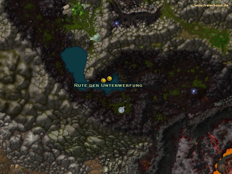 Rute der Unterwerfung (Rod of Subjugation) Quest-Gegenstand WoW World of Warcraft 