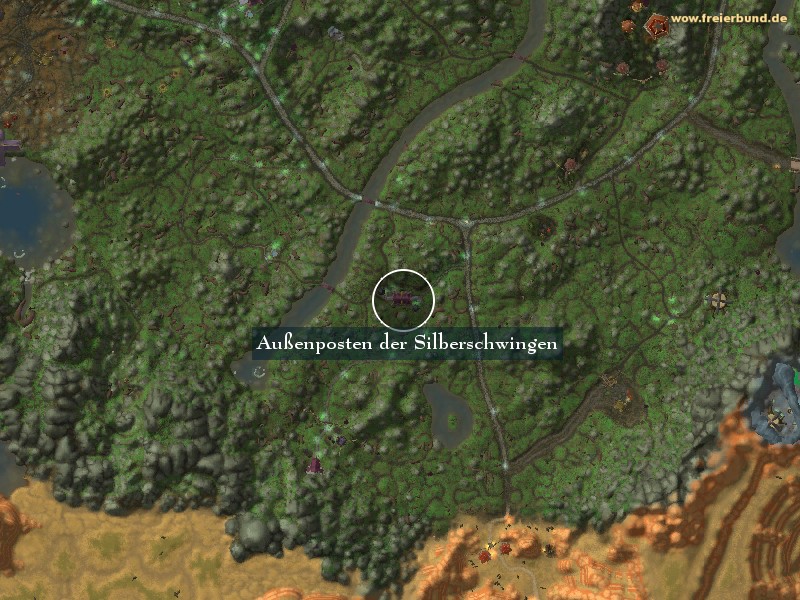 Außenposten der Silberschwingen (Silverwing Outpost) Landmark WoW World of Warcraft 