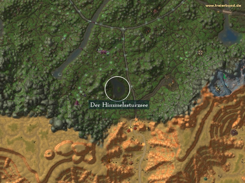 Der Himmelssturzsee (Fallen Skye Lake) Landmark WoW World of Warcraft 