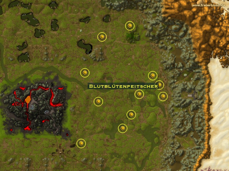 Blutblütenpeitscher (Bloodpetal Lasher) Monster WoW World of Warcraft 