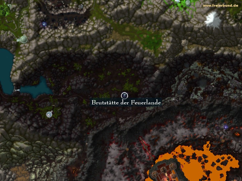 Brutstätte der Feuerlande (Firelands Hatchery) Landmark WoW World of Warcraft 