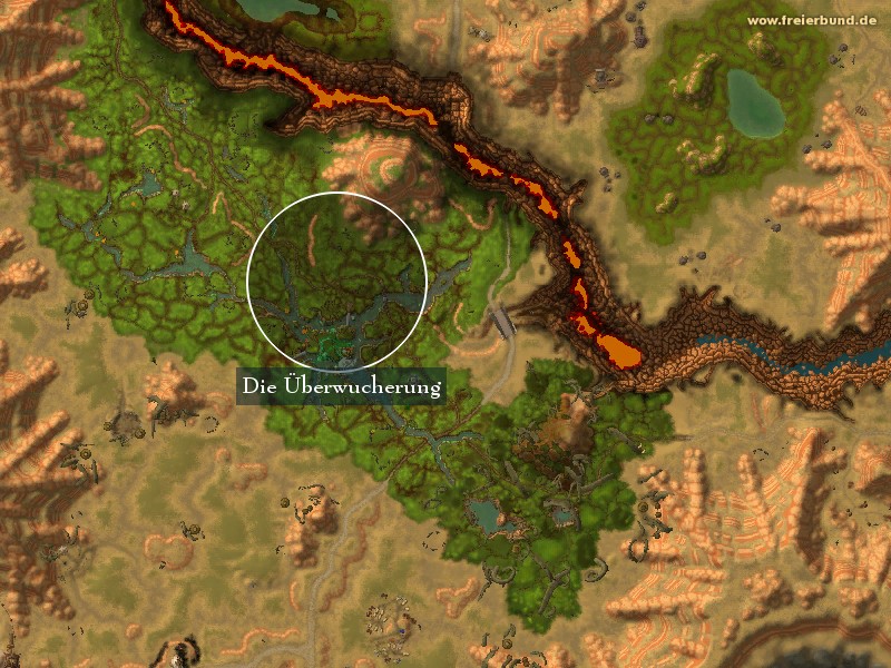 Die Überwucherung (The Overgrowth) Landmark WoW World of Warcraft 