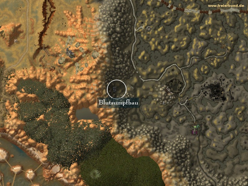 Blutsumpfbau (Bloodfen Burrow) Landmark WoW World of Warcraft 