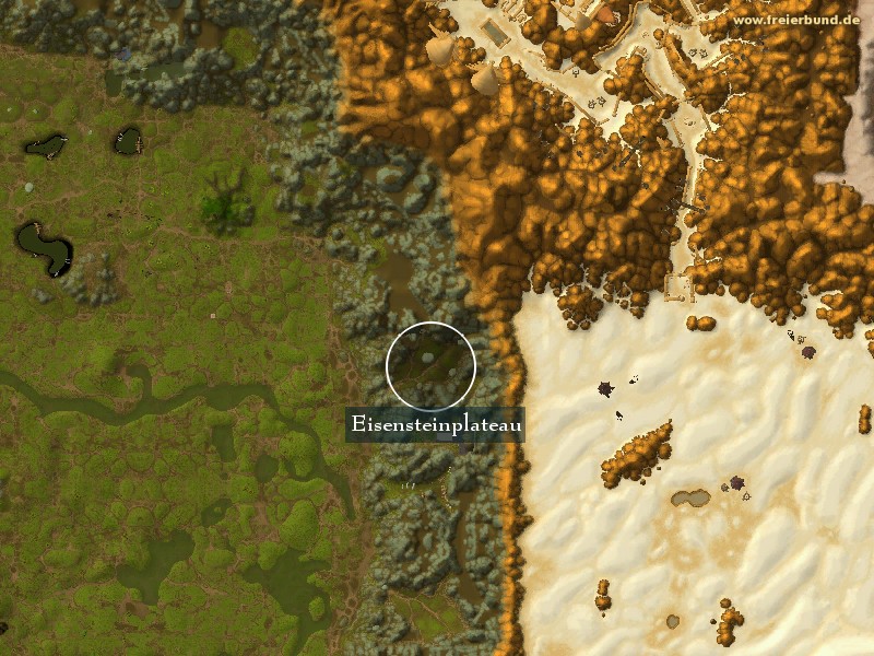 Eisensteinplateau (Ironstone Plateau) Landmark WoW World of Warcraft 