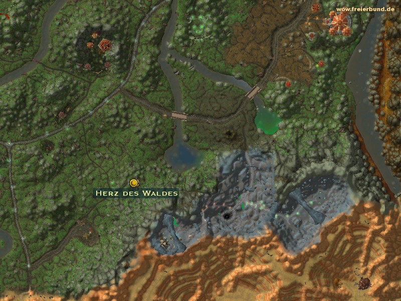 Herz des Waldes (The Forest Heart) Quest-Gegenstand WoW World of Warcraft 