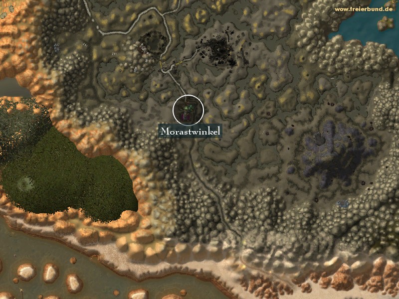 Morastwinkel (Mudsprocket) Landmark WoW World of Warcraft 