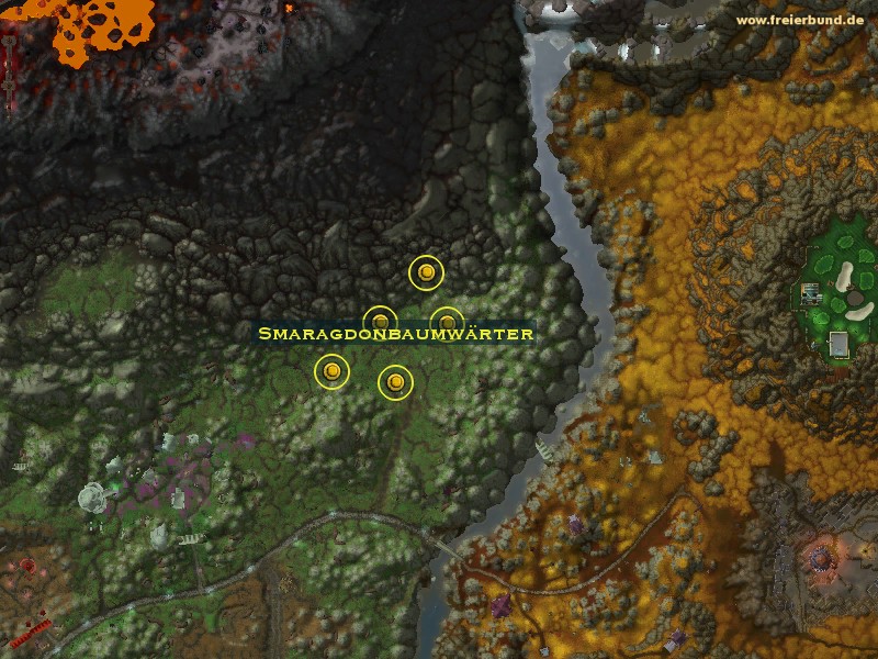 Smaragdonbaumwärter (Emeraldon Tree Warder) Monster WoW World of Warcraft 