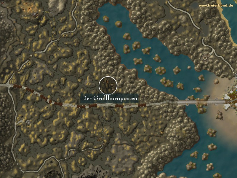 Der Grollhornposten (Direhorn) Landmark WoW World of Warcraft 