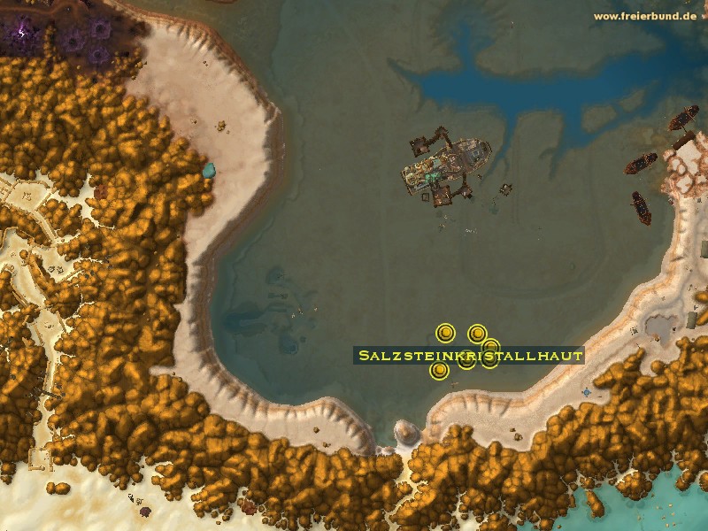 Salzsteinkristallhaut (Saltstone Crystalhide) Monster WoW World of Warcraft 
