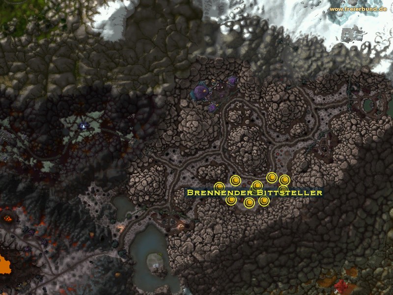 Brennender Bittsteller (Immolated Supplicant) Monster WoW World of Warcraft 
