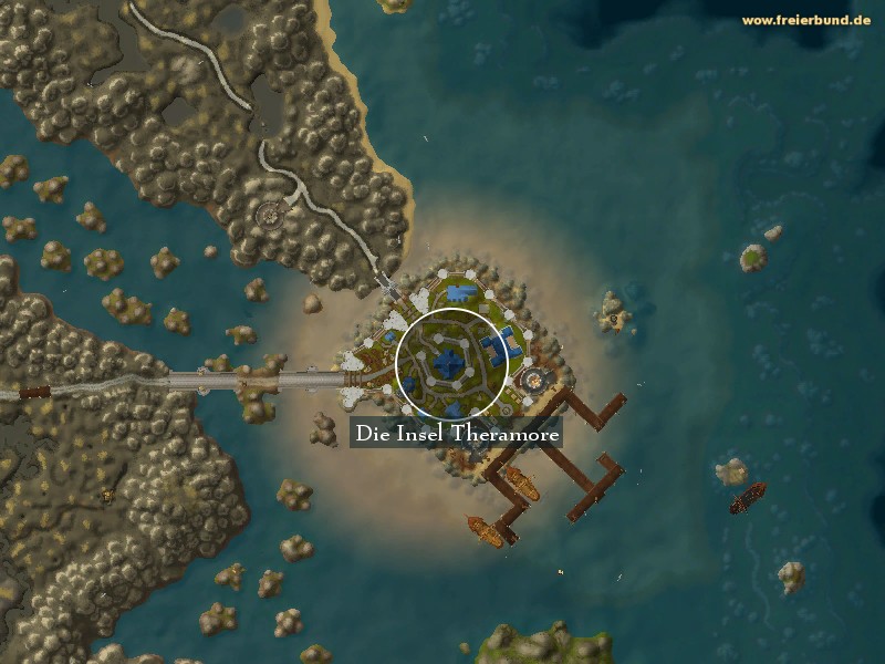 Die Insel Theramore (Theramore Isle) Landmark WoW World of Warcraft 