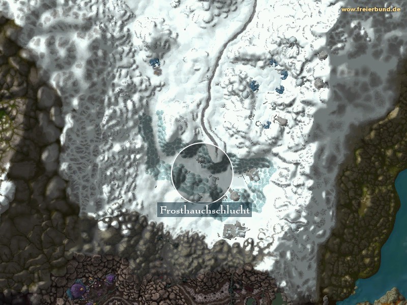 Frosthauchschlucht (Frostwhisper Gorge) Landmark WoW World of Warcraft 