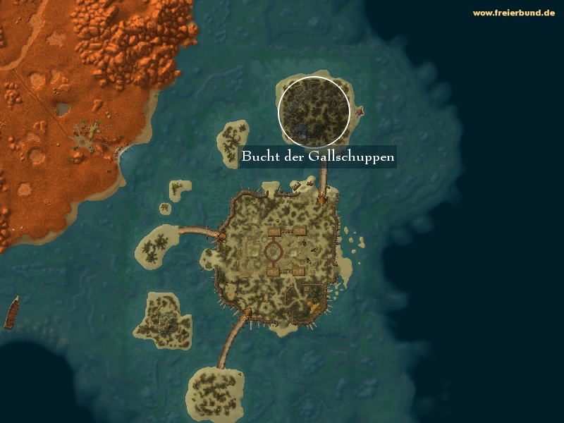 Bucht der Gallschuppen (Spitescale Cove) Landmark WoW World of Warcraft 