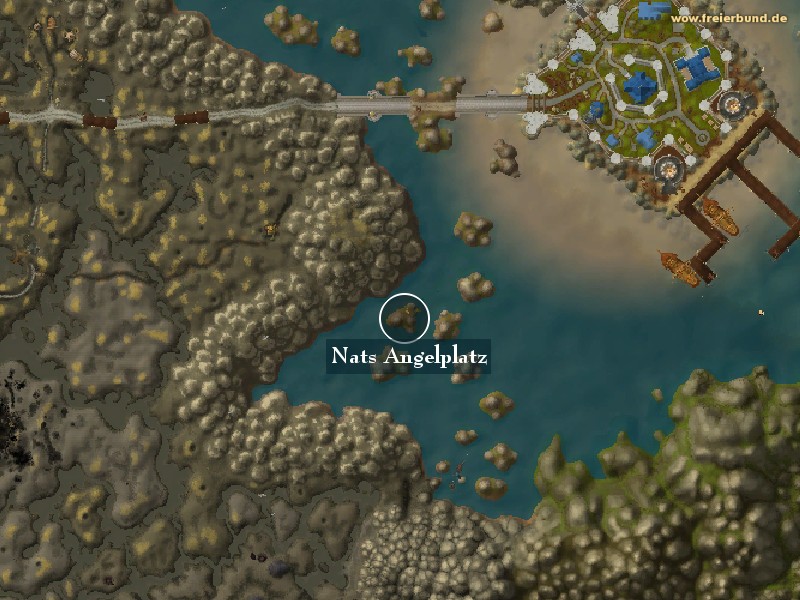 Nats Angelplatz (Nat's Landing) Landmark WoW World of Warcraft 