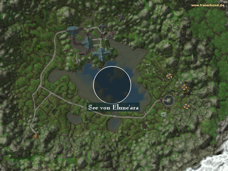 See von Elune'ara (Lake Elune'ara) Landmark WoW World of Warcraft 