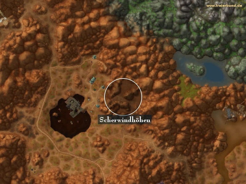 Scherwindhöhen (Windshear Heights) Landmark WoW World of Warcraft 