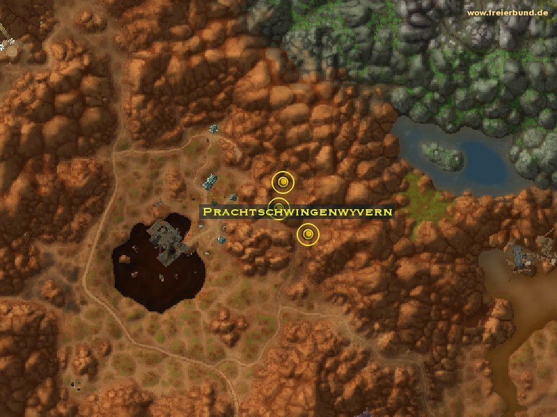 Prachtschwingenwyvern (Pridewing Wyvern) Monster WoW World of Warcraft 