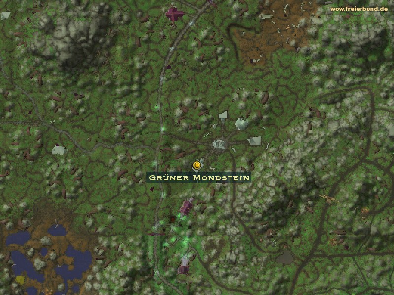 Grüner Mondstein (Green Moonstone) Quest-Gegenstand WoW World of Warcraft 