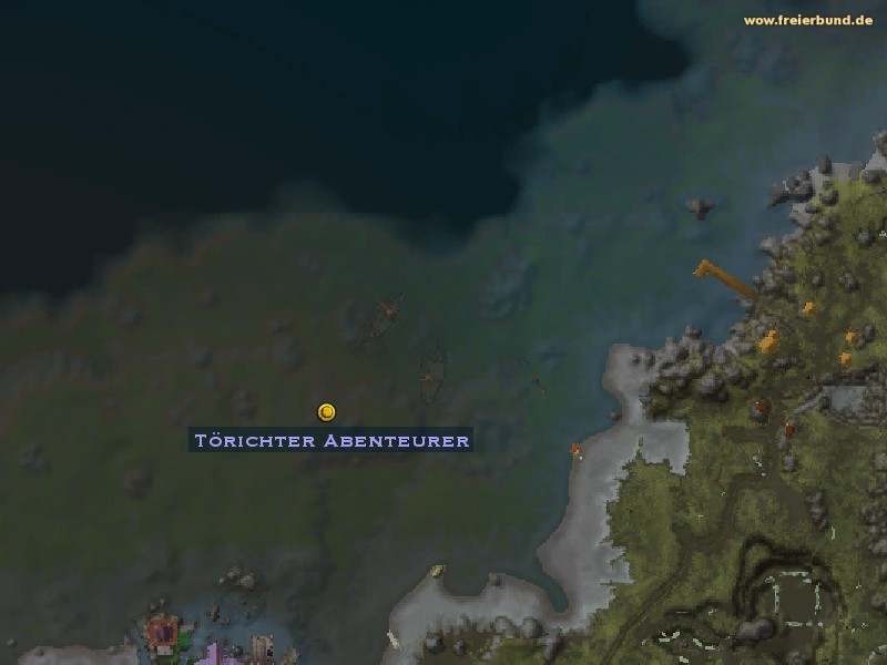 Törichter Abenteurer (Foolhardy Adventurer) Quest NSC WoW World of Warcraft 