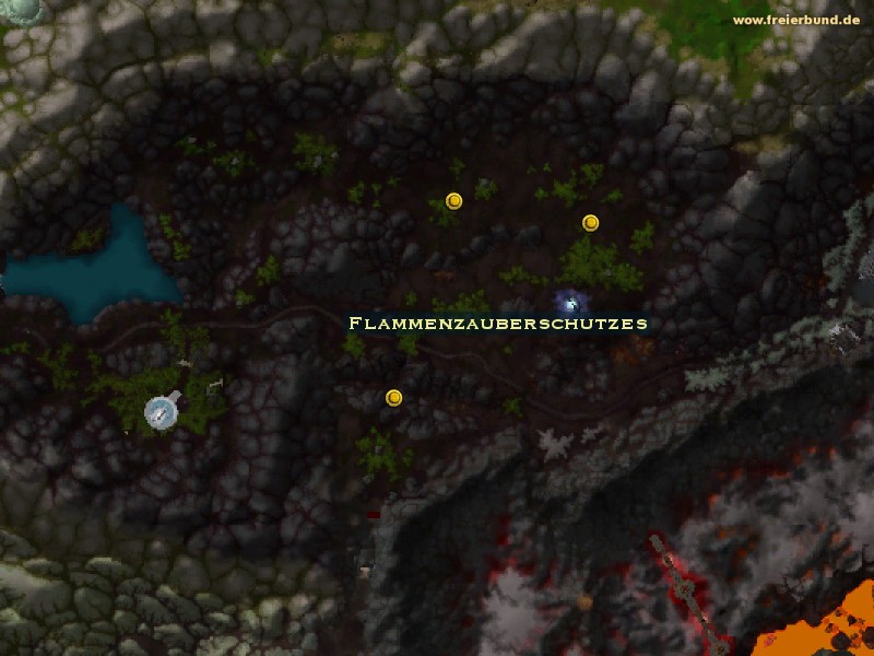 Flammenzauberschutzes (Flameward) Quest-Gegenstand WoW World of Warcraft 