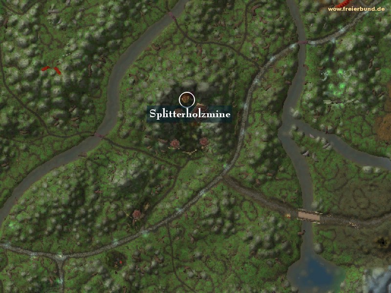 Splitterholzmine (Splintertree Mine) Landmark WoW World of Warcraft 