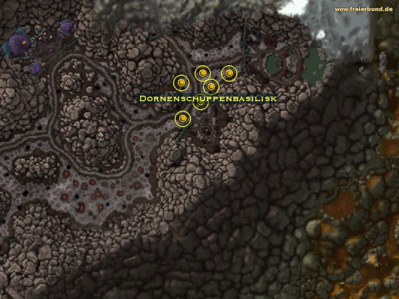 Dornenschuppenbasilisk (Spinescale Basilisk) Monster WoW World of Warcraft 